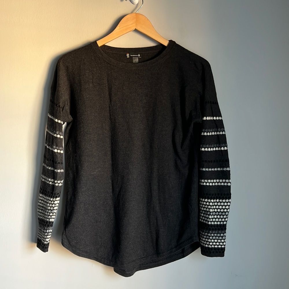 SMARTWOOL Women's Shadow Pine Crew Sweater - Picture 3 of 12